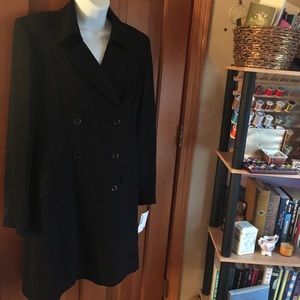 BNWT Liz Claiborne Collection New WOOL blazer coat